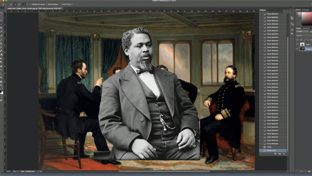 Black Trademarked Photo Editing Software History: Robert Smalls